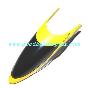 ZR-Z100 helicopter parts head cover (yellow color)